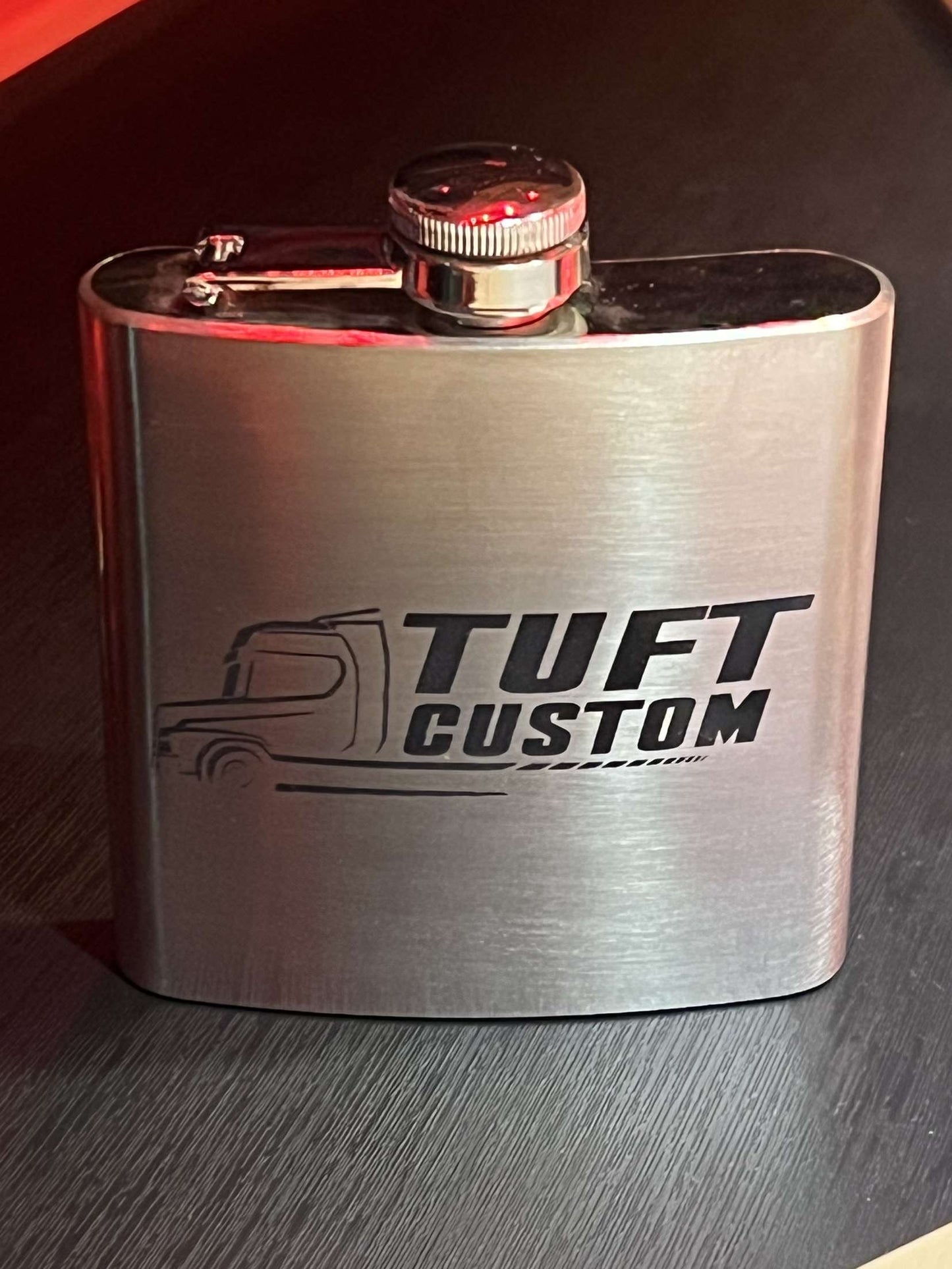 Lommelærke med egen logo/tekst