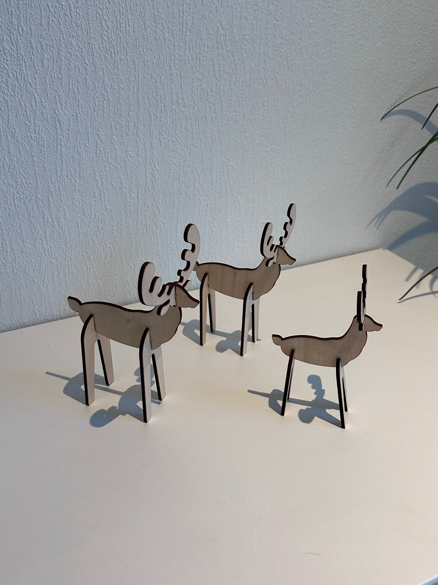 Reinsdyr i tre – nordisk julepynt