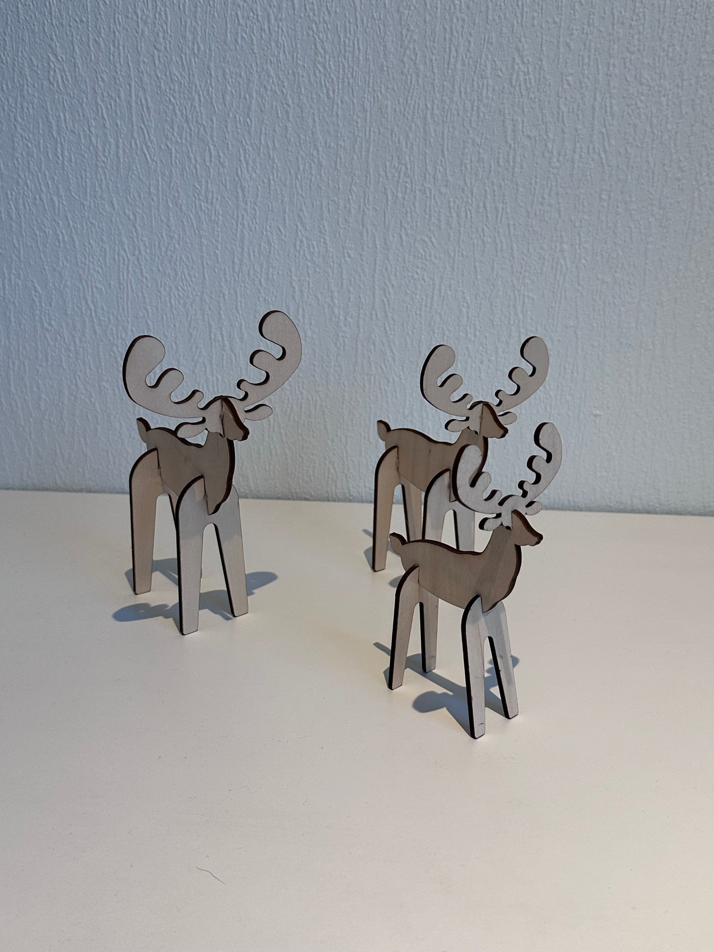 Reinsdyr i tre – nordisk julepynt