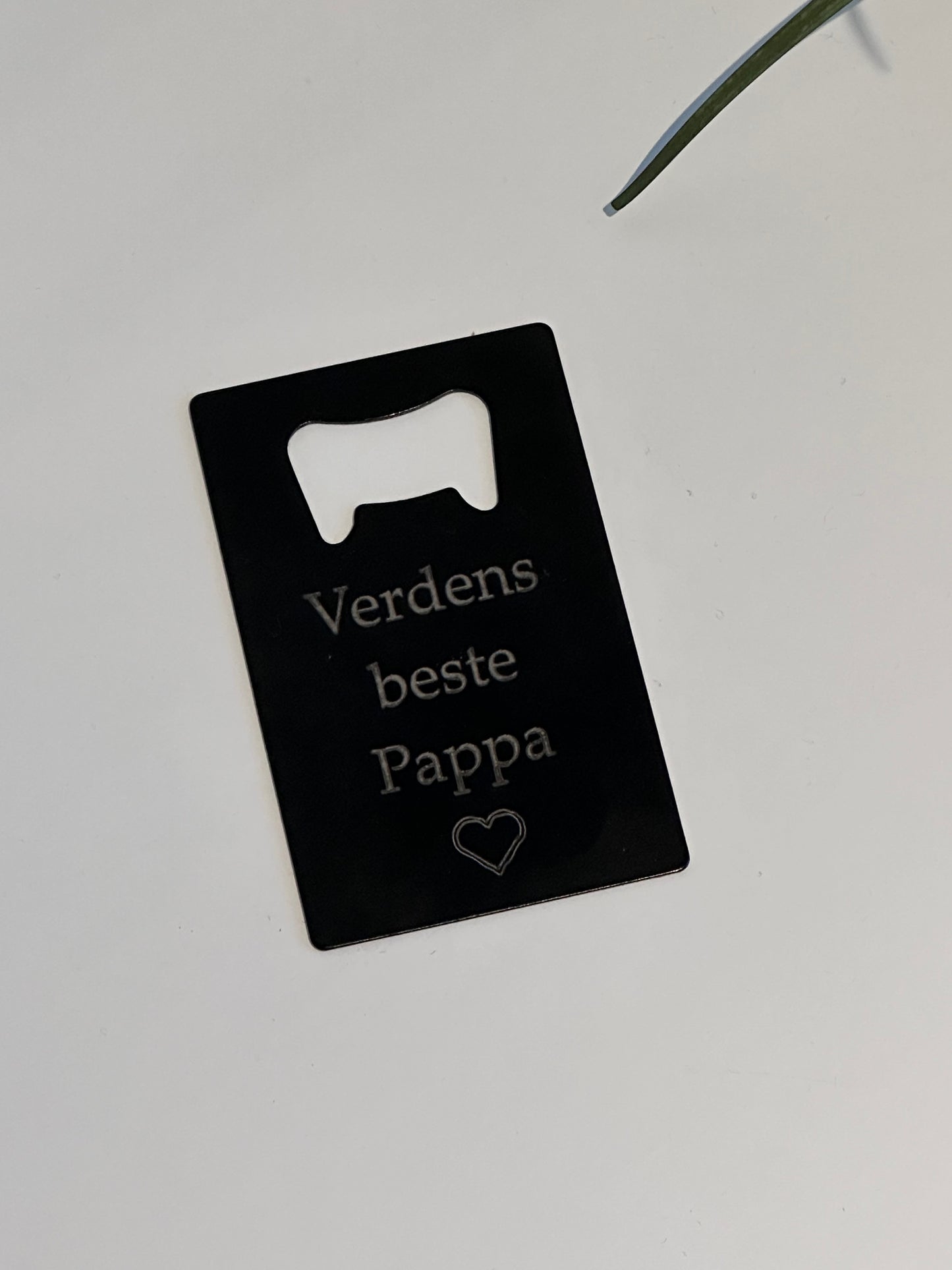 Personlig flaskeåpner