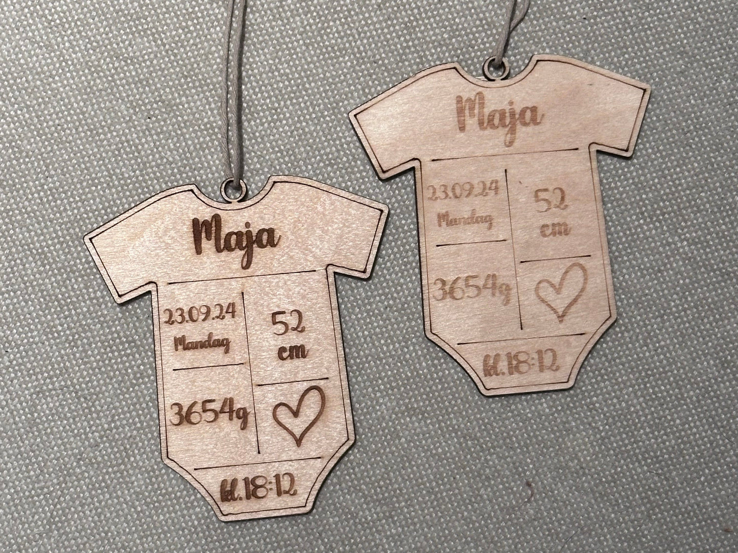 Personlig julepynt - BabyBody