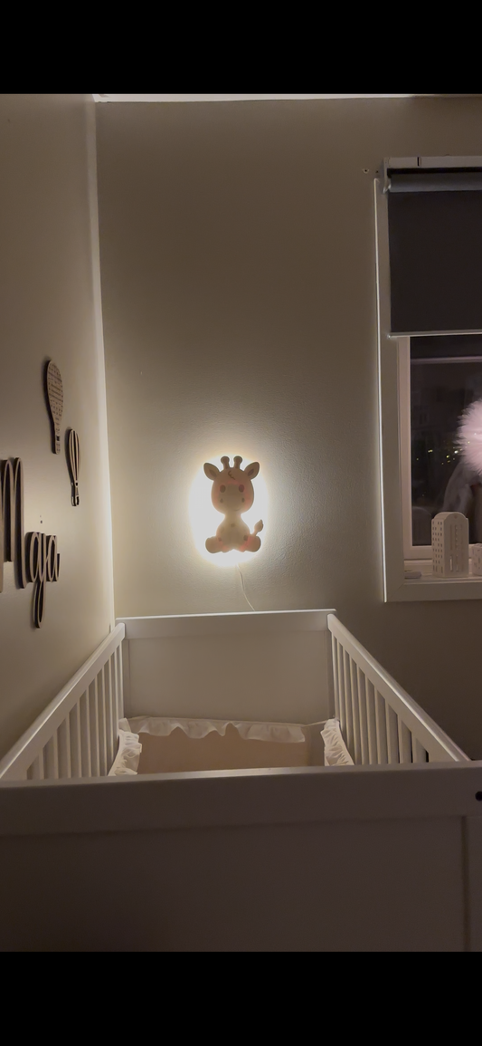 Personlig vegglampe til barnerom